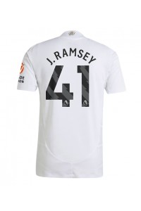 Aston Villa Jacob Ramsey #41 Voetbaltruitje Uit tenue 2024-25 Korte Mouw